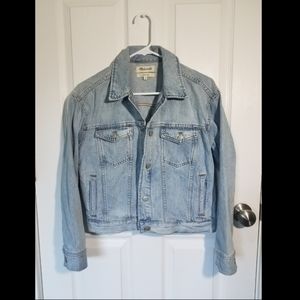 Madewell Light wash denim jacket